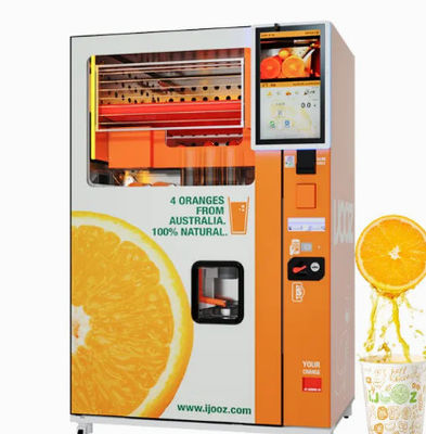 Качество  Wireless QR Code Fruit Juice Vending Machine 220V - 240V 50Hz Air Cooled Frost Free фабрика