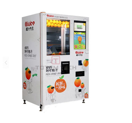 Качество  TA01 Orange Fresh Juice Vending Machine Automatic Cash Coin Card Payment фабрика