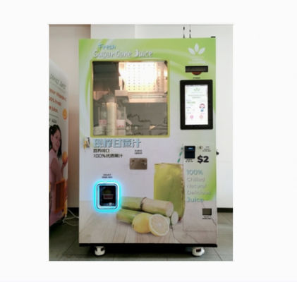 Качество  220V / 50Hz Sugarcane Vending Machine Juice Extractor For Restaurants Supermarkets фабрика