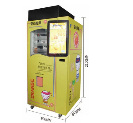 Автомобиль автомата Juicer нержавеющей стали оранжевый для еды и напитков
