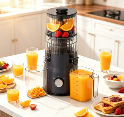 Свежий смарт HJ103A компактный медленный жевательный соковыжиматель   Healthy, Happy, and Full of Color с 4 цветовыми опциями, 135 мм широкий водопад, 200 Вт холодный пресс и самоочистка
