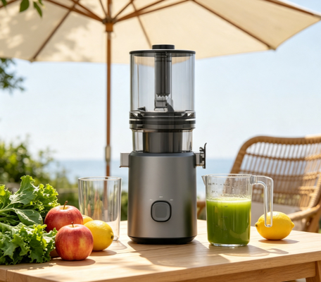 Соковыжималка Fresh Smart HJ303 True Form с медленным отжимом — Фрукты в их истинной форме. Сок в его истинной форме.