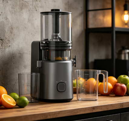 Соковыжималка Fresh Smart HJ303 с медленным отжимом — она не осуждает. Не исключает. Не дискриминирует.
