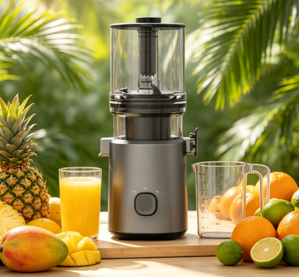 Соковыжималка Fresh Smart HJ303 с медленным отжимом — для вас. Выжимает всё.