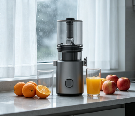 Соковыжималка Fresh Smart HJ303 с медленным отжимом — Просто нажмите. Целый ананас. Вся семья. Готово.