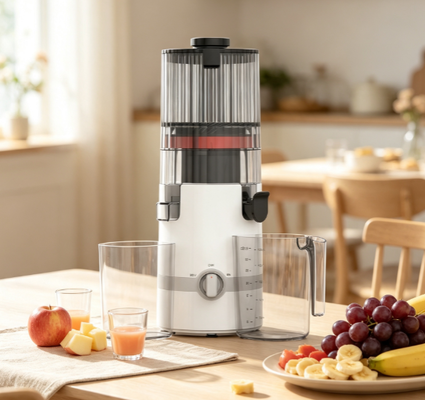 Медленная соковыжималка Fresh Smart HJ102B — экстрактор для цельных фруктов и овощей